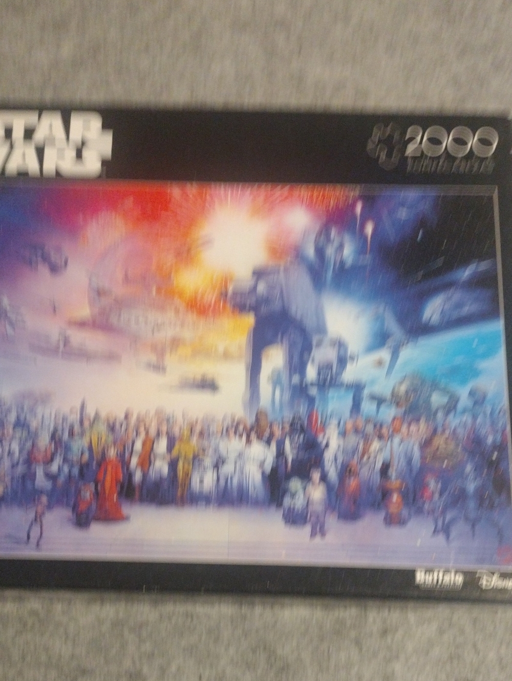 Star Wars 2000-Piece Jigsaw Puzzle - Multi-Color Artwork